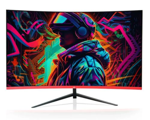 monitor curvo gamer Concórdia